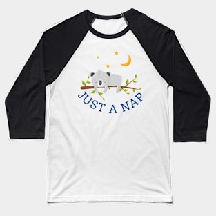 most likely to take a nap Sticker Baseball T-Shirt